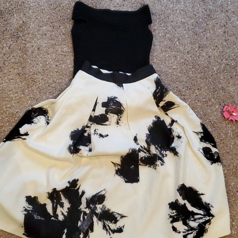 WHBM Top W/ Skirt